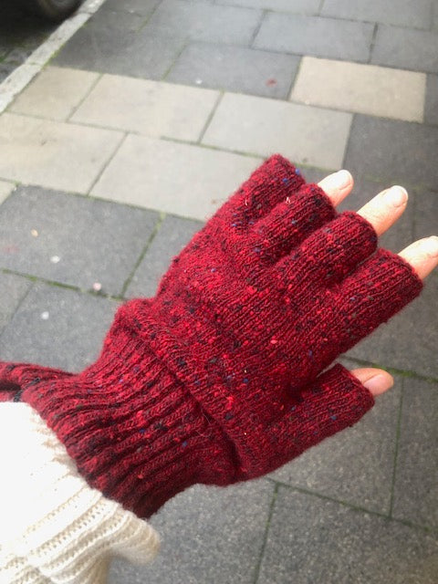 Robert Mackie Fingerless Gloves Shin Handschuhe Abbert 2301 / 2401