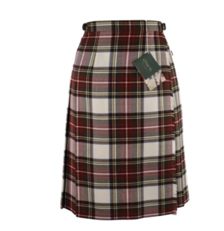 O'Niel Frauen Knielang Kilt - Dress Stewart Muted